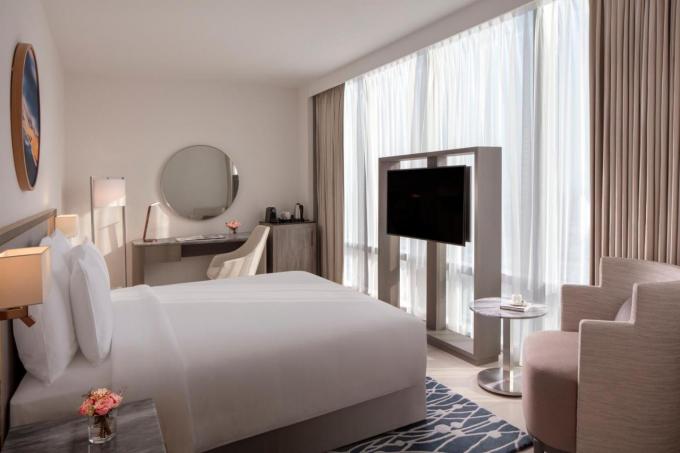 A mobília de couro da sala de hotel do plutônio ajustou o estilo moderno disponível do OEM de 5 estrelas 0