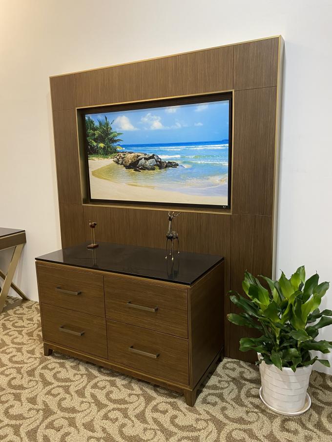 Os grupos personalizados da mobília do hotel incluem a tabela Sofa Modern da cabeceira da plataforma 0