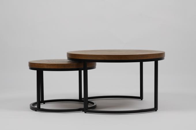 Tabela retro da barra do café da barra de ferro e diâmetro 80X45 da combinação da cadeira 2