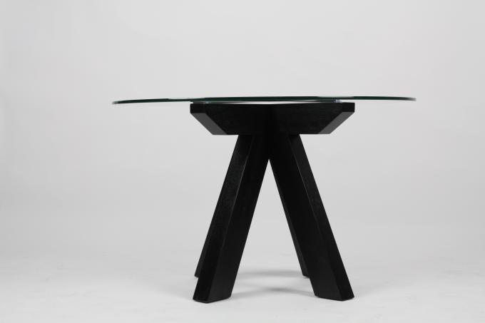 Mesa de centro de vidro moderna para a cor clara da decoração do escritório da sala de visitas da casa 1