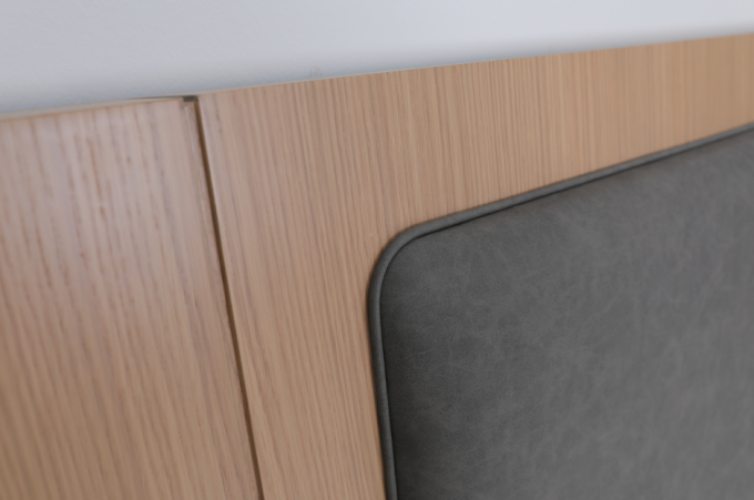 ACC Acessível QQ Headboard Com Cama de Noite Anexado 3
