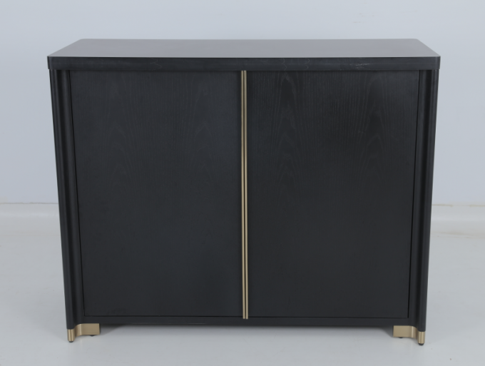 Sem credença moderna preta dobrada para hotel 3-5 estrelas 1