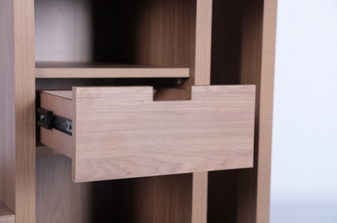 Armário moderno personalizado com prateleiras e armazenamento para o hotel 0