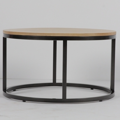 comprar Mesa de centro mesa sala de visitas da madeira maciça com base do quadro do ferro Fabricação em linha