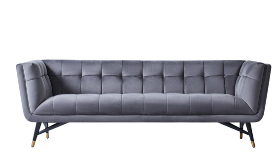 comprar Sala de visitas Sofa With Synthetic Leather do quadro da madeira maciça Fabricação em linha