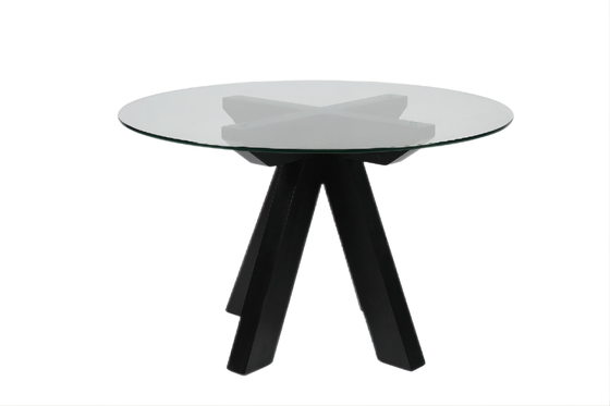 Bom preço Mesa de centro de vidro moderna para a cor clara da decoração do escritório da sala de visitas da casa on-line
