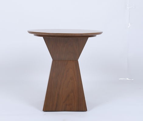 comprar Mesa redonda da madeira maciça feita sob encomenda moderna luxuosa com base esquadrada Cinched do centro Fabricação em linha