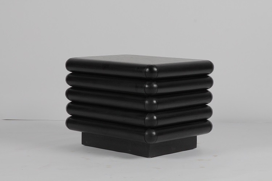 comprar Tabela de cabeceira preta para o quarto Nightstand com gaveta Fabricação em linha