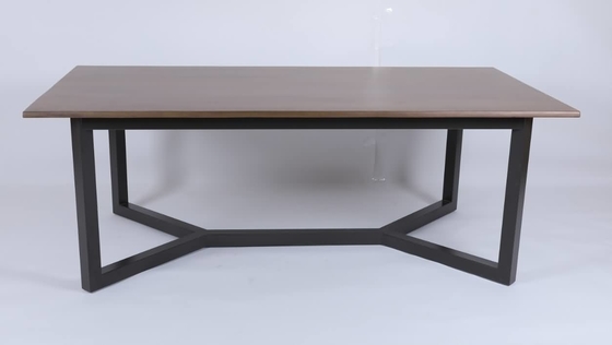 comprar Mesa de madeira feita sob encomenda do quarto moderno com console do metal Fabricação em linha