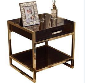 comprar Tabelas de cabeceira do hotel da parte alta 1 gaveta para a parte superior de 5 estrelas, de mármore Nightstand Fabricação em linha
