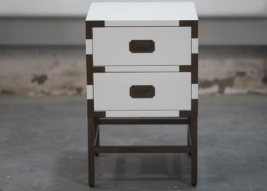 comprar Contos elegantemente de madeira da cabeceira do hotel com 2 gavetas, quadro do metal Fabricação em linha