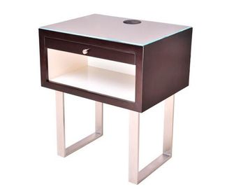 comprar Suporte da noite da madeira maciça do quarto para tabelas de 5 estrelas do lado da cama do quadro do hotel/metal Fabricação em linha