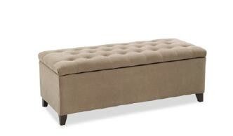 comprar Banco do otomano do quarto da tela de Tuffted, banco longo Seat do armazenamento do quarto Fabricação em linha