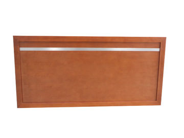 comprar Cabeceiras de madeira do estilo do hotel para o quarto, cabeceira estofada da tela da rainha Fabricação em linha