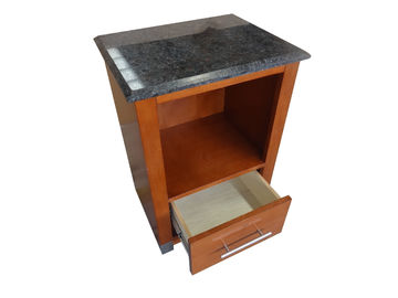 comprar Tabelas de cabeceira de madeira superiores do hotel da pedra uma gaveta para a placa do MDF do quarto Fabricação em linha