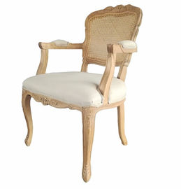 comprar Da cadeira de madeira do lazer de estofamento da tela estilo francês para a sala de visitas que janta a cadeira Fabricação em linha