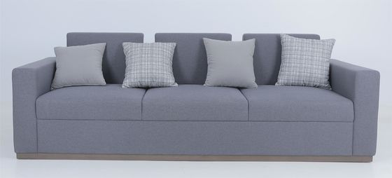 comprar Sofá moderno personalizado na sala de estar com tecido de estrutura de madeira Fabricação em linha
