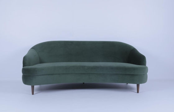 comprar Sala de estar personalizada Sofá cama moderna com tecido de madeira Fabricação em linha