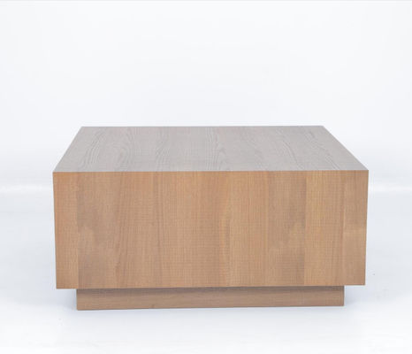 comprar Grande mesa de café quadrada madeira estilo moderno Fabricação em linha
