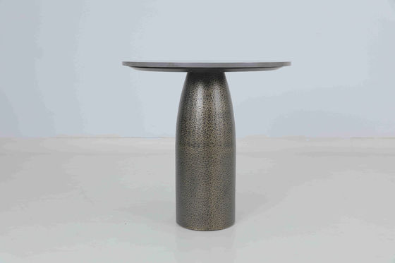 comprar Sala de estar mesa de jantar personalizada com marco de metal marmoreiro Fabricação em linha