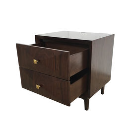 comprar Tabelas de cabeceira de bronze do hotel da gaveta do punho 2, hotel Nightstand feito-à-medida Fabricação em linha