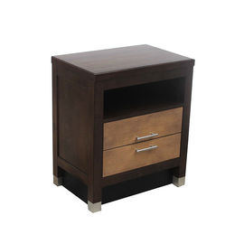 comprar Tabelas de cabeceira americanas do hotel da parte superior do folheado do estilo HPL com pés dourados de bronze do metal Fabricação em linha