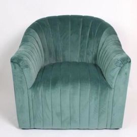 comprar Sofá contemporâneo do projeto novo extravagante único, sofá azul do casamento do evento do sofá de veludo Fabricação em linha