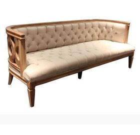 comprar Sofá clássico alugado do sofá do casamento do evento natural antigo francês do quadro da madeira de carvalho Fabricação em linha