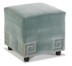 comprar Tamborete do otomano dos bens de casa da tela de veludo/mobília quadrados dos otomanos Fabricação em linha