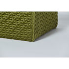 Green Velvet Solid Wood Bedroom Ottoman Bench , Bedroom Storage Stool