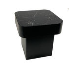 luxury new design modern black marble top black iron frame coffee table for the home furniture