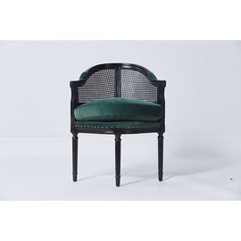 comprar A sala de jantar original elegante da mobília preside escuro - veludo verde feito-à-medida Fabricação em linha