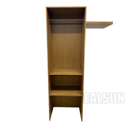 comprar Folheie inserção de passeio aberta arborizada do armário do vestuário do armazenamento do armário em Grey Tones Fabricação em linha