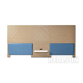 comprar Cabeceiras luxuosas do estilo do hotel da mobília para combinar o folheado com as tomadas e o Usb Fabricação em linha