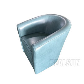 comprar Da tela francesa do couro do plutônio do estilo do verde do projeto moderno da mobília da sala de visitas sofá do seater único um Fabricação em linha