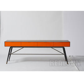 comprar Mesa de escrita do hotel do quadro de madeira com quadro revestido dos SS das gavetas e do pó preto Fabricação em linha