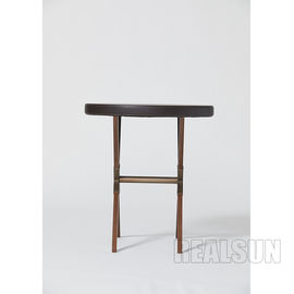 comprar Os pés baixos estofados circulares da madeira maciça da mobília X superior do quarto do hotel de luxo bebem a tabela Fabricação em linha