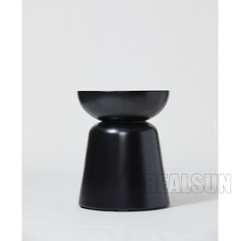 comprar Mesa de centro moderna da pedra do mármore da forma, tabela lateral de pedra na cor preta para a sala de visitas do hotel ou sala de reunião Fabricação em linha