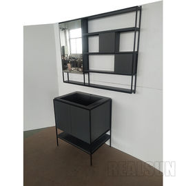 comprar Os armários modernos pintados impermeáveis da vaidade do banheiro do MDF ajustam o estilo americano Fabricação em linha