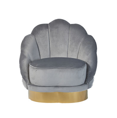 comprar Vieira americana Shell Shaped Living Room Sofa da tela de veludo Fabricação em linha