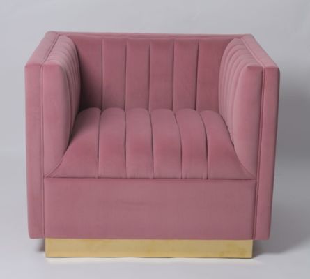 comprar Tela feita sob encomenda Sofa Living Room Furniture Armchair de veludo da cor Fabricação em linha