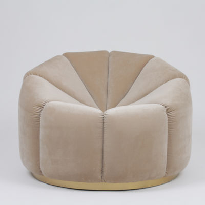 comprar Lazer Sofa With Metal Base da abóbora de veludo da mobília da sala de visitas único Fabricação em linha