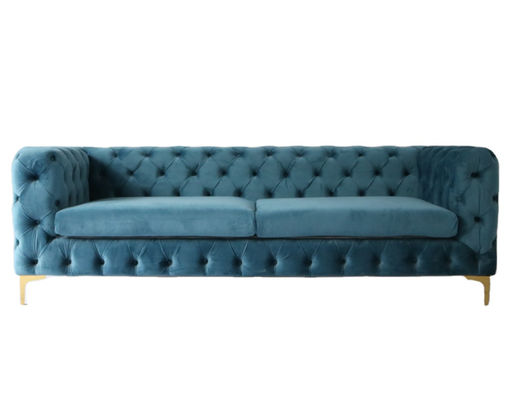 comprar 220*85*75cm Chesterfield moderno europeu Sofa Set Fabricação em linha