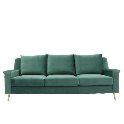 comprar Sala de visitas Sofa With Metal Leg do ODM de Forest Green Fabricação em linha