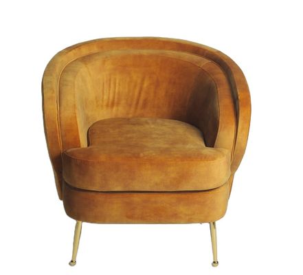 comprar Sofás de aço inoxidável da sala de visitas dos pés 90cm do ouro moderno Fabricação em linha