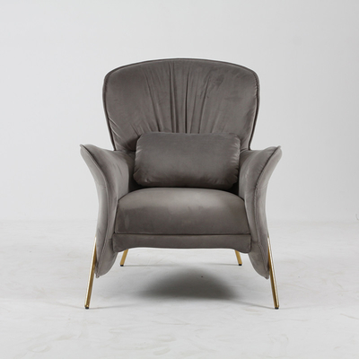 comprar Poltrona de aço inoxidável do lazer do pé para a sala de visitas moderna Fabricação em linha