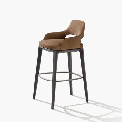 comprar Os pés de madeira cobrem cadeiras da sala de jantar da mobília com o elemento do metal Fabricação em linha