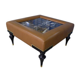 Bom preço Terra de bronze de madeira estofada da cor da tabela de cabeceira da mesa de centro da sala de visitas - amigável on-line