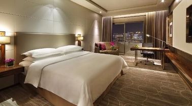 Bom preço rei de 5 estrelas Size Headboard/noz contínua da mobília do quarto do hotel de luxo on-line