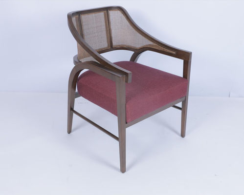 Bom preço Não Dobrado Customizado Modern High Back Poltrona Tecido Madeira Quadro on-line